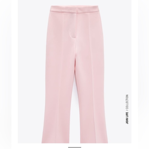 ZARA NWT MINI FLARE PANTS AND METAL BUTTON JACKET - Picture 10 of 11